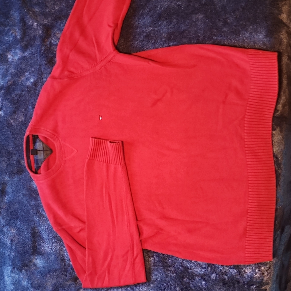 XL Tommy Hilfiger Red Sweater